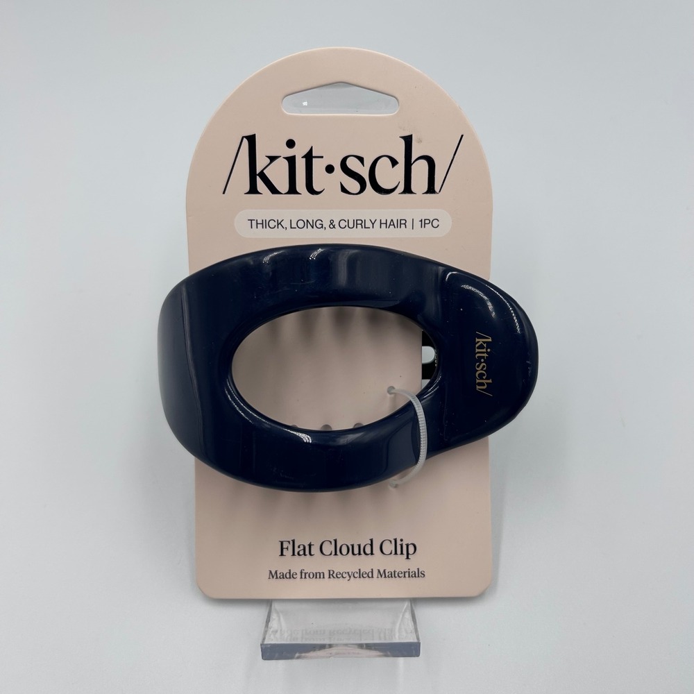 Kitsch Flat Cloud Clip Blue Orchid Large Claw Clip for Thick Long Curly Hair NEW